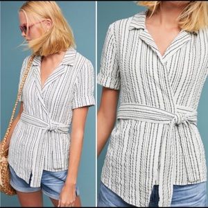Anthropologie | Amadi Wrap Top